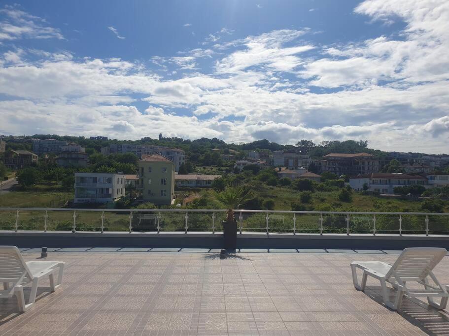 Studio Silver Terace With Sea View For 4 Person Beala Exterior foto