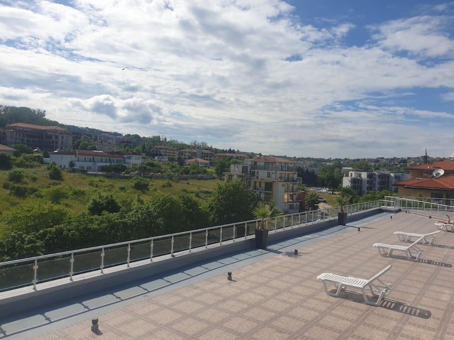 Studio Silver Terace With Sea View For 4 Person Beala Exterior foto