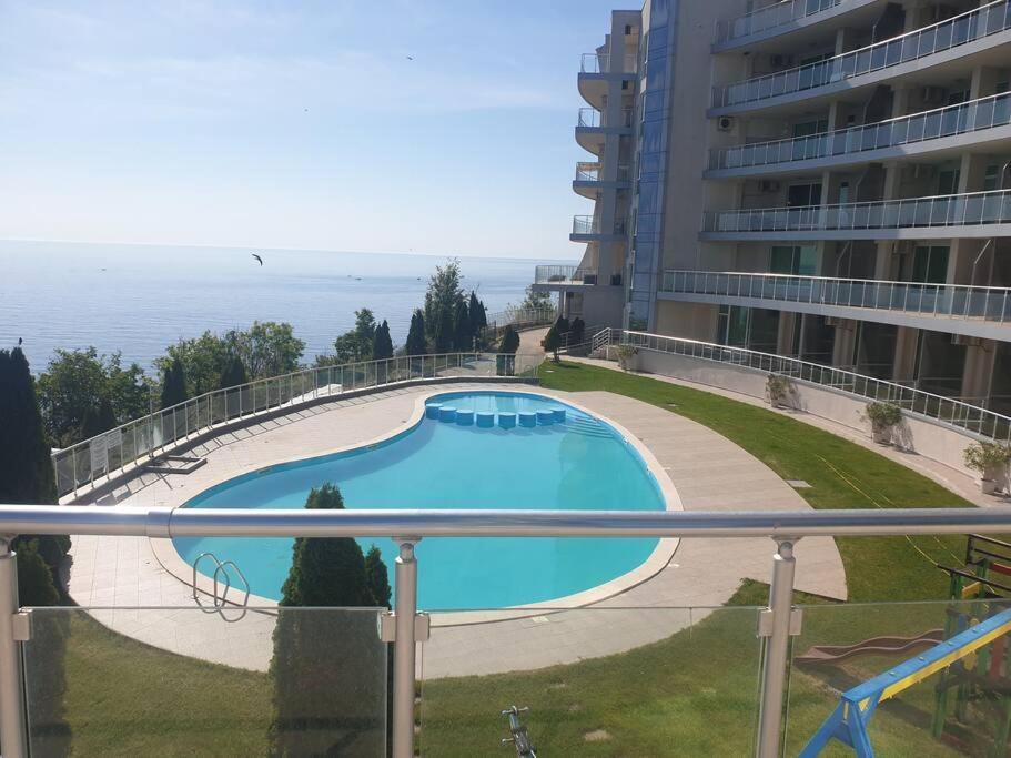 Studio Silver Terace With Sea View For 4 Person Beala Exterior foto