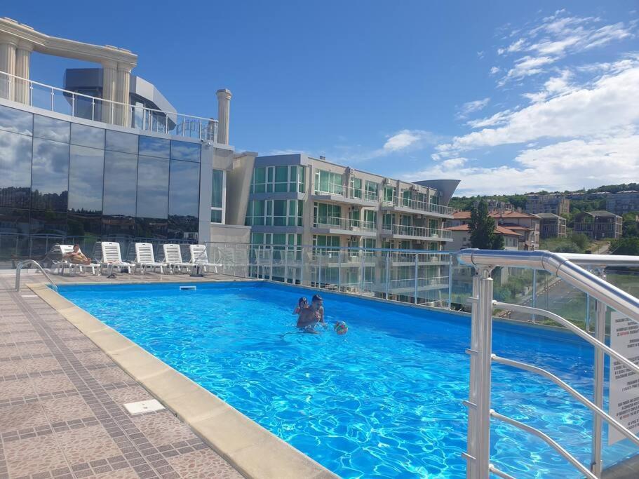 Studio Silver Terace With Sea View For 4 Person Beala Exterior foto